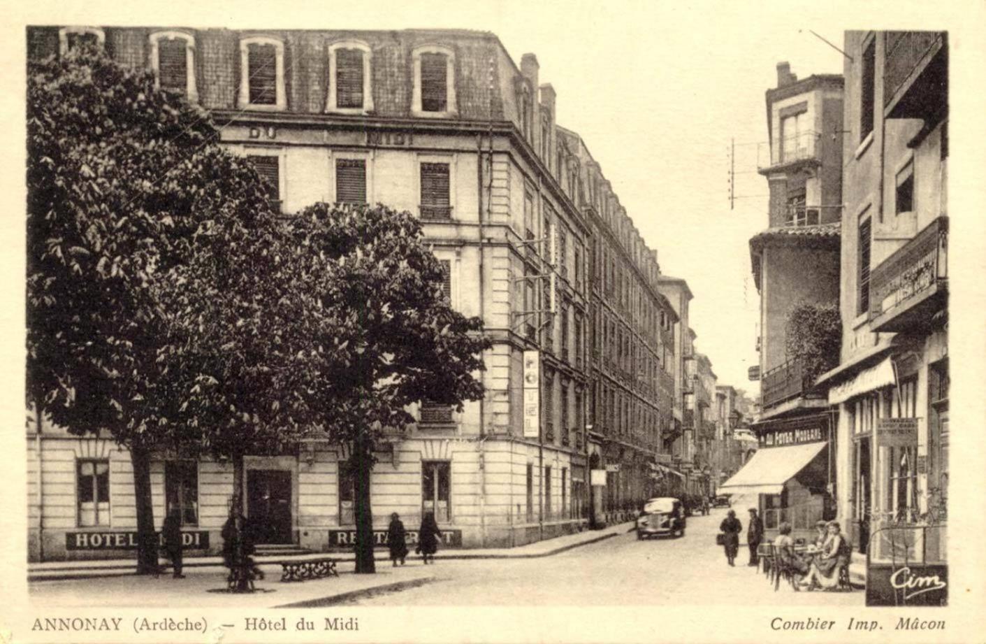 Hotel Du Midi Annonay Exteriör bild